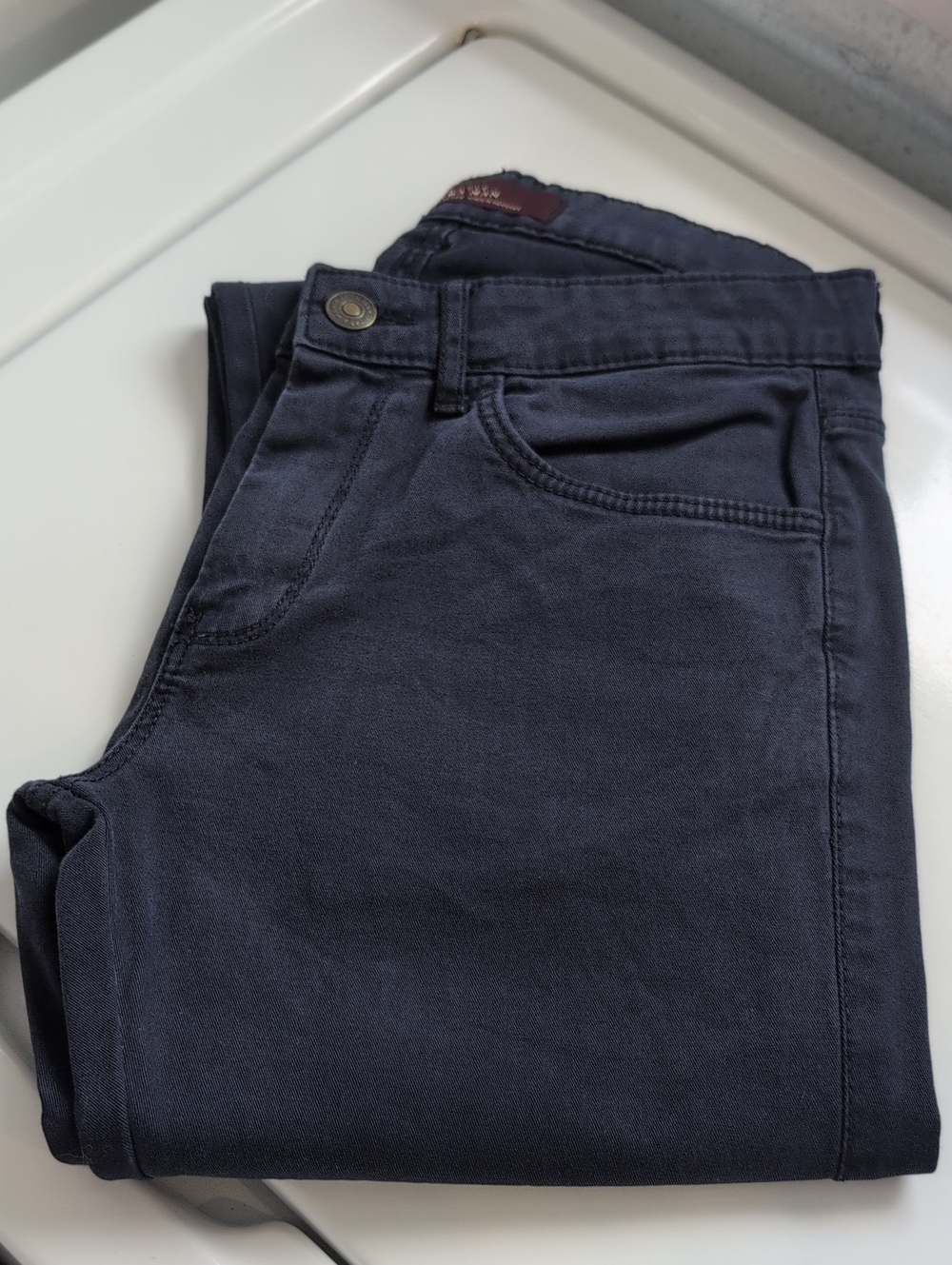 29 Zara Men's Deep Blue Casual Pant